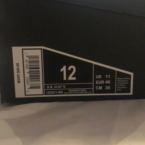 UA NXT TB BASKETBALL SNEAKER - Picture 5 of 5